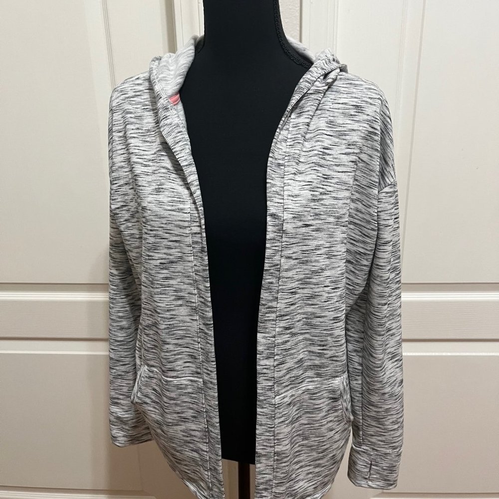 Womens Hoodie Black and White